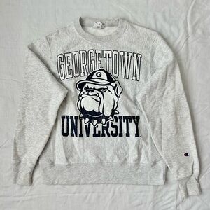 Champion Georgetown University Men's Crewneck